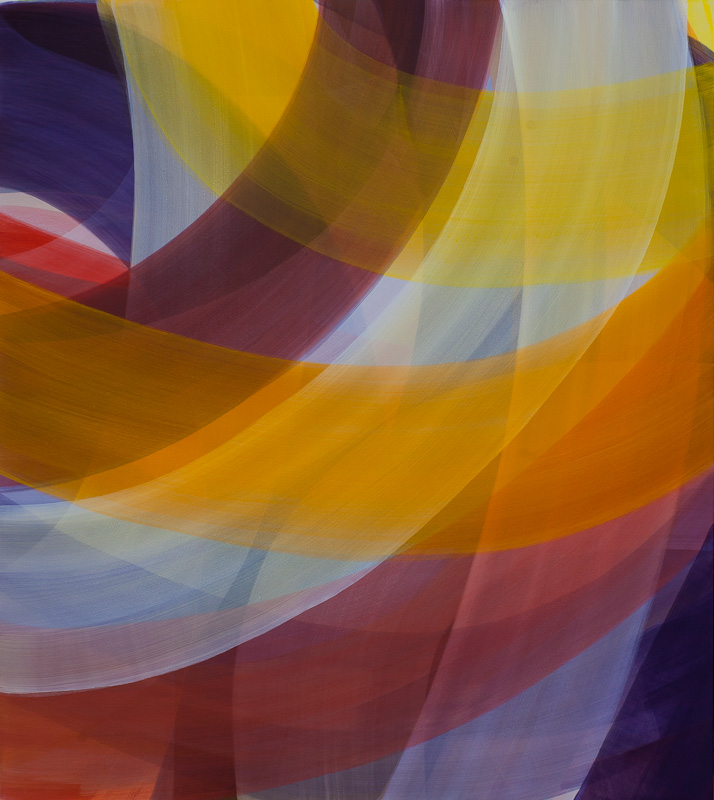 ohne Titel, 2011, Acryl auf Nessel, 180 x 160 cm