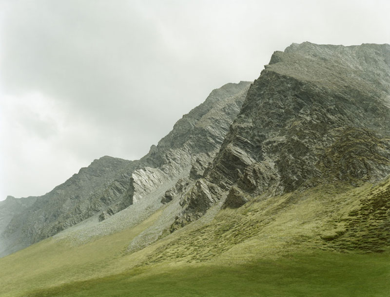 Felswand #1, 2008, C-Print, Diasec, 140 x 184 cm