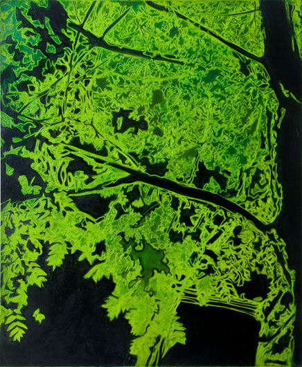 #2/96, 2008, &Ouml;l auf Leinwand, 170 x 140cm