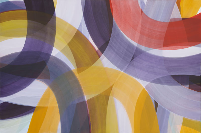 ohne Titel, 2013, Acryl auf Leinwand, 200 x 300 cm